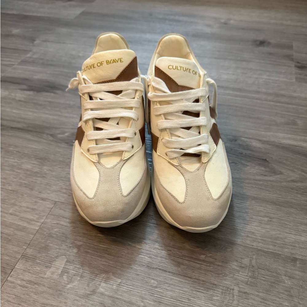 Culture of Brave Cream Women's Sneakers